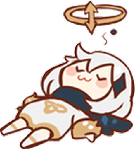 😴 Стикер «Paimon Stickers 1» для Telegram