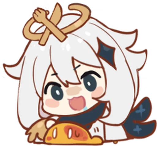🤤 Стикер «Paimon Stickers 1» для Telegram