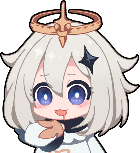 🤤 Стикер «Paimon Stickers 1» для Telegram