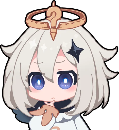 🤔 Стикер «Paimon Stickers 1» для Telegram