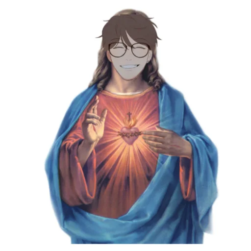 🙏 Стикер «нарисованные геи» для Telegram