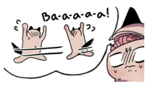 🐱 Стикер «нарисованные геи» для Telegram