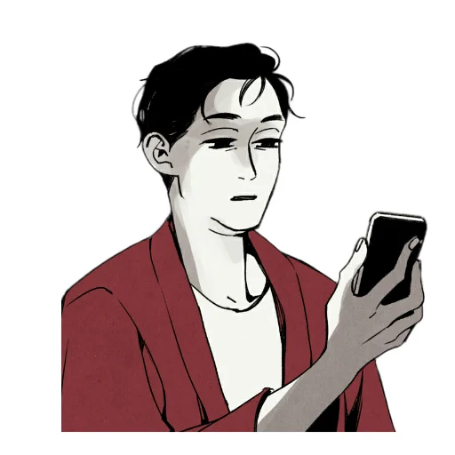 😒 Стикер «нарисованные геи» для Telegram