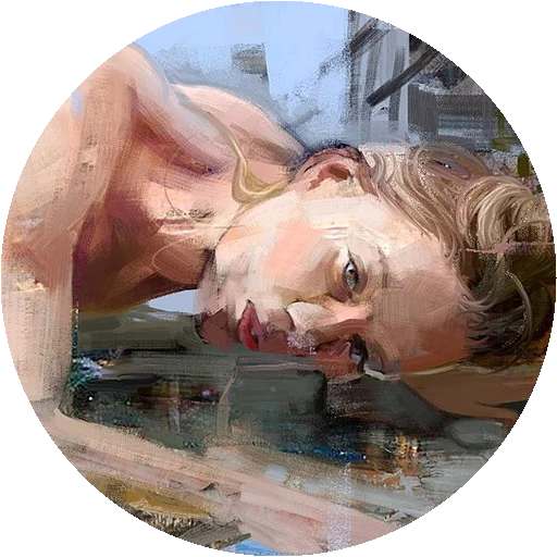 😀 Стикер «Painted Girls» для Telegram