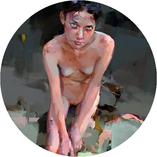 Стикерпак Painted Girls для Telegram