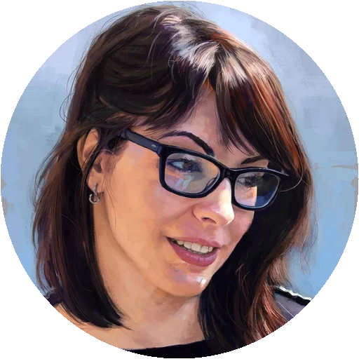 😀 Стикер «Painted Girls» для Telegram
