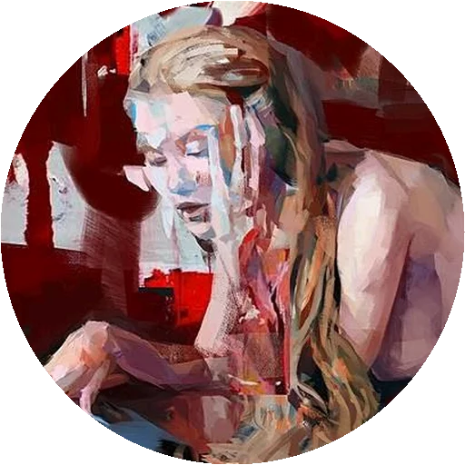😀 Стикер «Painted Girls» для Telegram