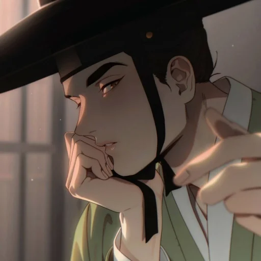 🍙 Стикер «painter of the night» для Telegram