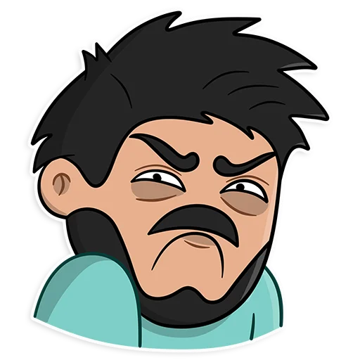 😠 Стикер «Pako» для Telegram