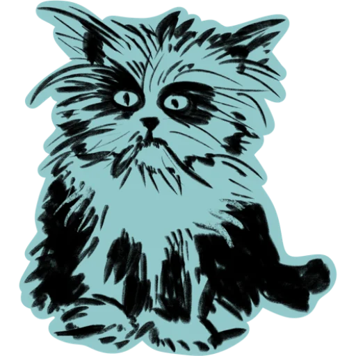 😣 Стикер «Mad cats» для Telegram