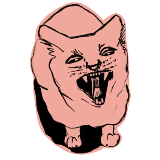 😲 Стикер «Mad cats» для Telegram