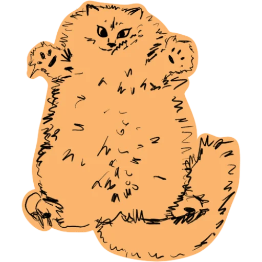 🤗 Стикер «Mad cats» для Telegram