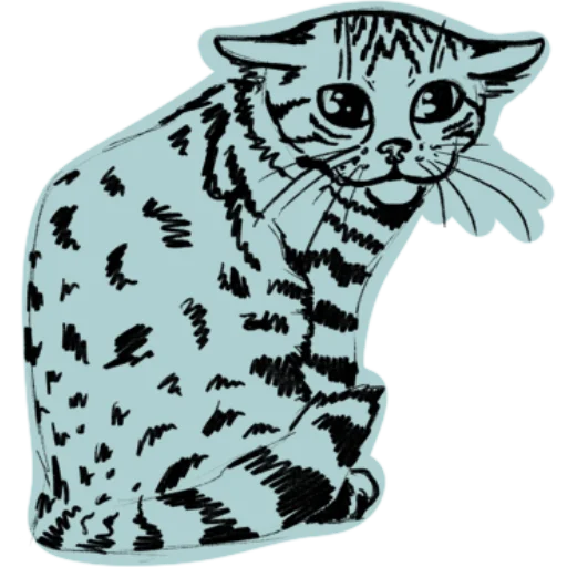 😢 Стикер «Mad cats» для Telegram