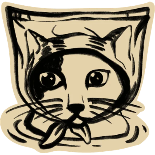 😶‍🌫️ Стикер «Mad cats» для Telegram