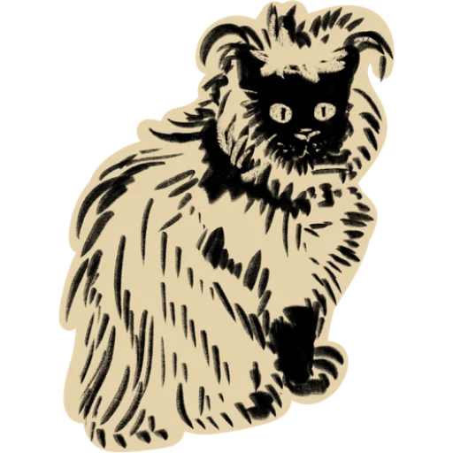 😫 Стикер «Mad cats» для Telegram
