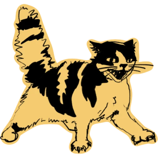 😖 Стикер «Mad cats» для Telegram
