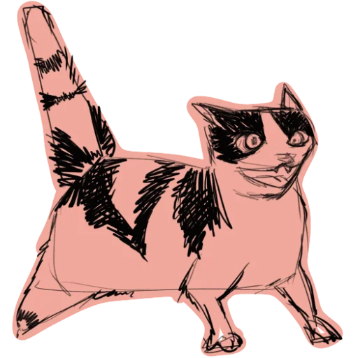 😵‍💫 Стикер «Mad cats» для Telegram