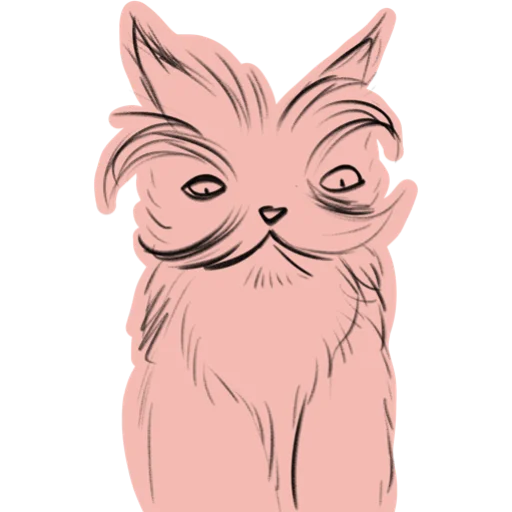🧐 Стикер «Mad cats» для Telegram