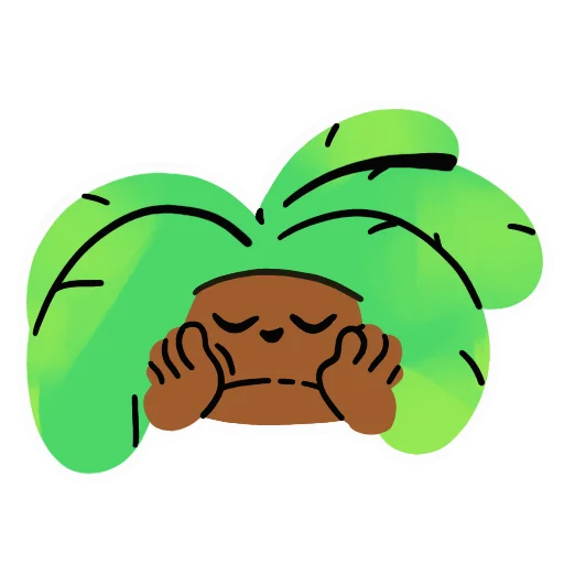 😊 Стикер «Palmtree» для Telegram