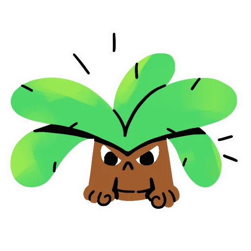 😤 Стикер «Palmtree» для Telegram
