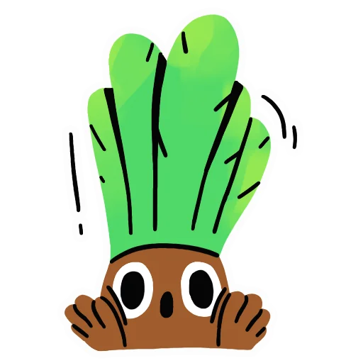 😮 Стикер «Palmtree» для Telegram