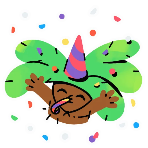 🎉 Стикер «Palmtree» для Telegram