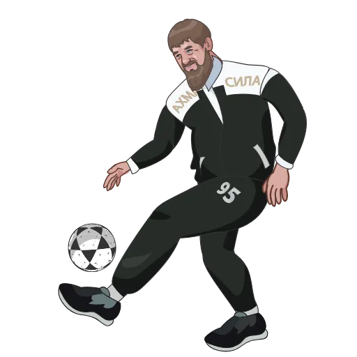 ⚽️ Стикер «Кадыров» для Telegram