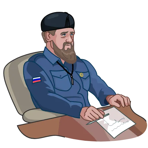 💤 Стикер «Кадыров» для Telegram
