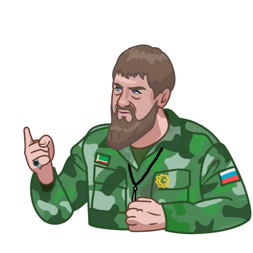 😡 Стикер «Кадыров» для Telegram