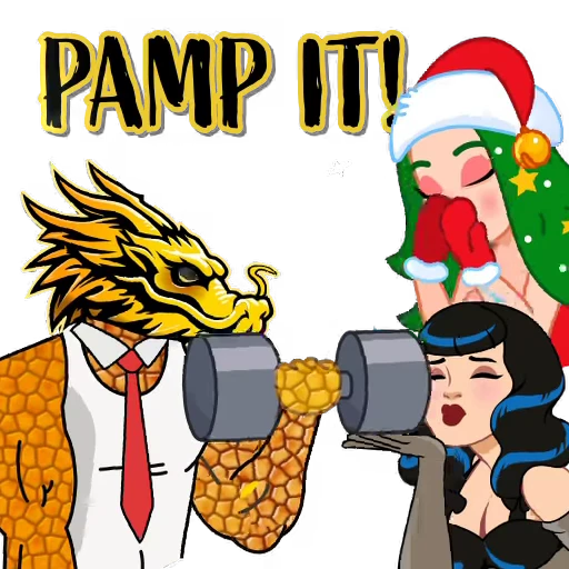 😘 Стикер «PAMP COMMUNITY» для Telegram