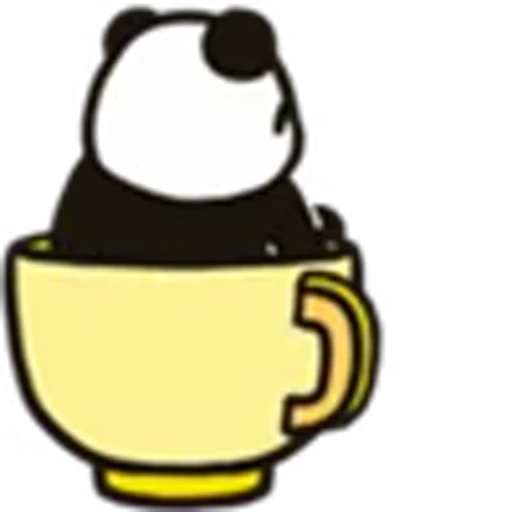 Стикерпак panda для Telegram