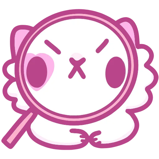 😠 Эмодзи «Кошечка Смешнявка» для Telegram