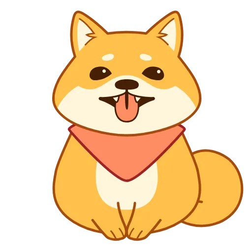 😚 Стикер «Pancake the Shiba Inu» для Telegram