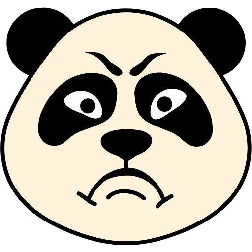 😡 Эмодзи «» для Telegram