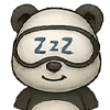 Стикер 25 😍 Набор эмоджи с эмоциями панды