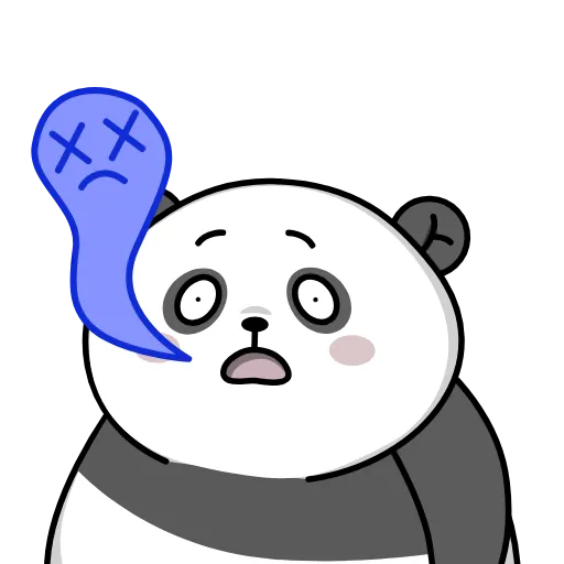 🪦 Стикер «Панда Ок» для Telegram