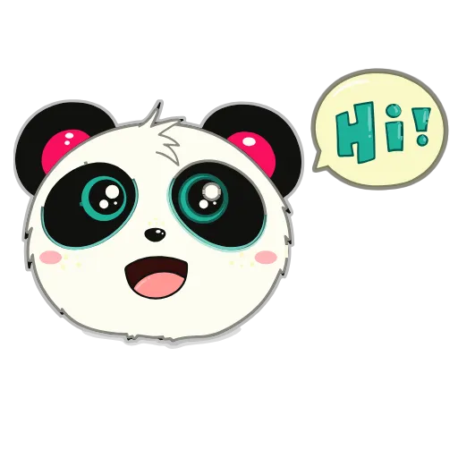 👋 Эмодзи «Пандочка» для Telegram
