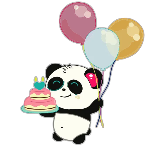 🎂 Эмодзи «Пандочка» для Telegram
