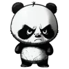 Стикер 25 Panda