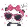 Стикер 8 Panda