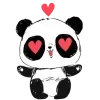 Стикер 11 Panda