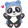 Стикер 2 Panda