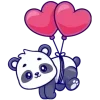 Стикер 24 Panda