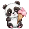 Стикер 35 Panda