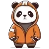 Стикер 55 Panda