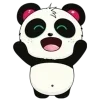 Стикер 36 Panda