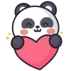 Стикер 16 Panda