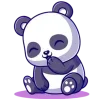 Стикер 6 Panda