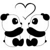 Стикер 56 Panda