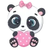 Стикер 4 Panda